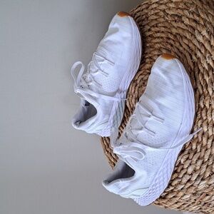 NOBULL Unisex‎ Allday Ripstop Running/Athletic White Sneakers Gum Soles W8.5/M7